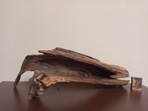 Коряга декор для акваріума # 96. Черешня. Ціна 365 грн. Наскрізна. Грот.